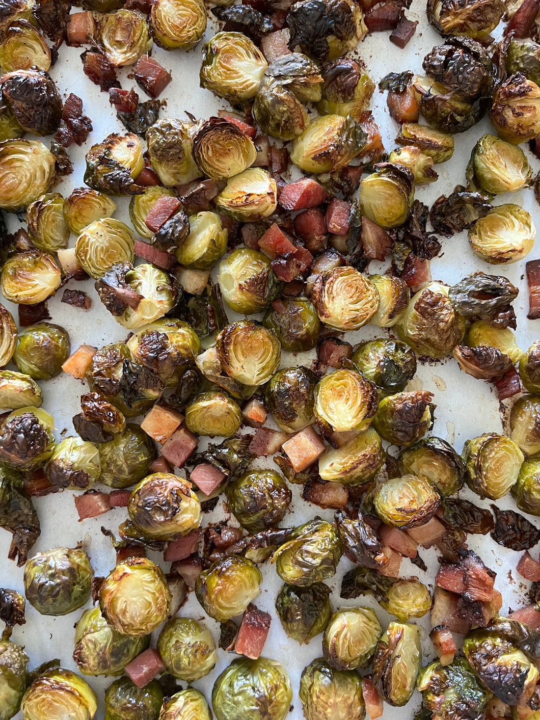 Maple bacon brussels sprouts