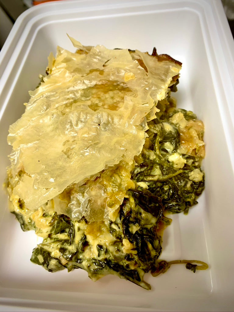 Spanakopita (spinach pie)