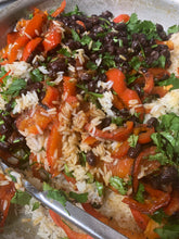 Load image into Gallery viewer, Steak or chicken burrito
