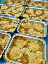 Load image into Gallery viewer, Bourbon peach cobbler
