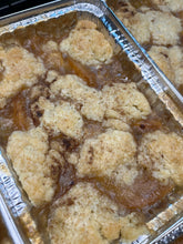 Load image into Gallery viewer, Bourbon peach cobbler
