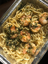 Load image into Gallery viewer, Shrimp scampi over pasta or zucchini noodles
