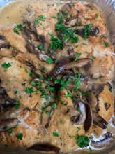 Load image into Gallery viewer, Chicken or mushroom marsala
