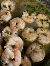 Load image into Gallery viewer, Shrimp scampi over pasta or zucchini noodles
